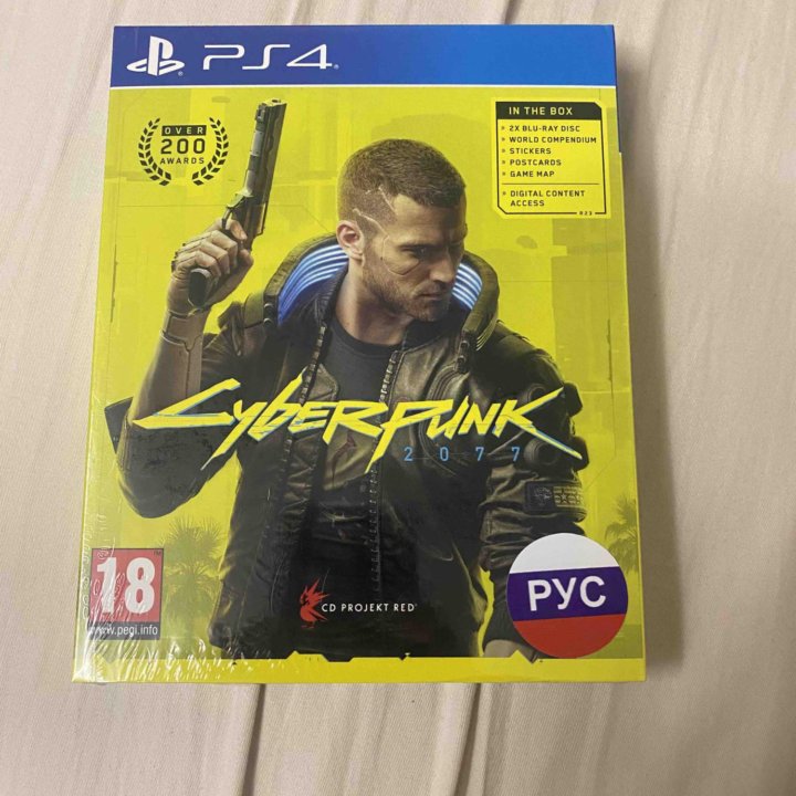 Диск Cyberpunk 2077 (PS4)