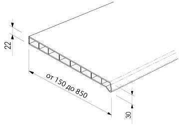 Подоконник Moeller LD-30