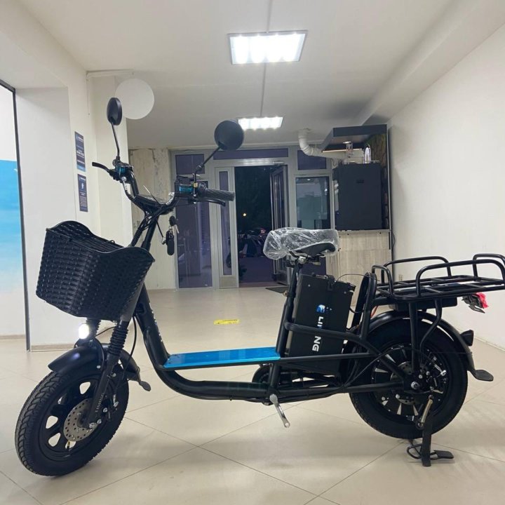 Электровелосипед монстр колхозник 1200w 60v/30ah