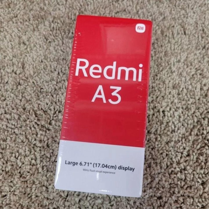 Redmi A3 3/64gb Blue новый, гарантия 1 год