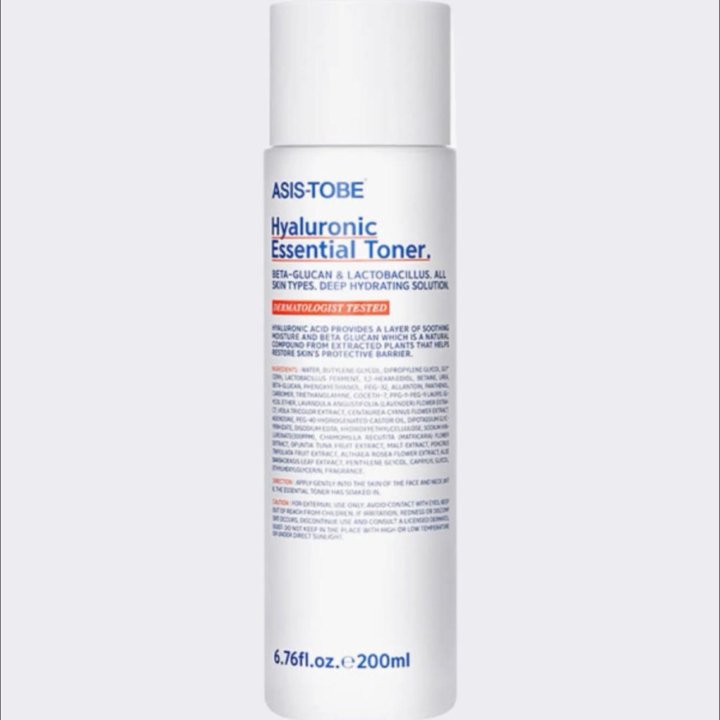 ASIS-TOBE Hyaluronic Essential Toner тоник тонер