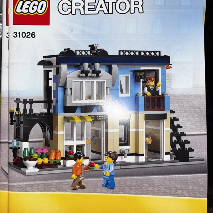 Lego creator 31026 Веломагазин и кафе