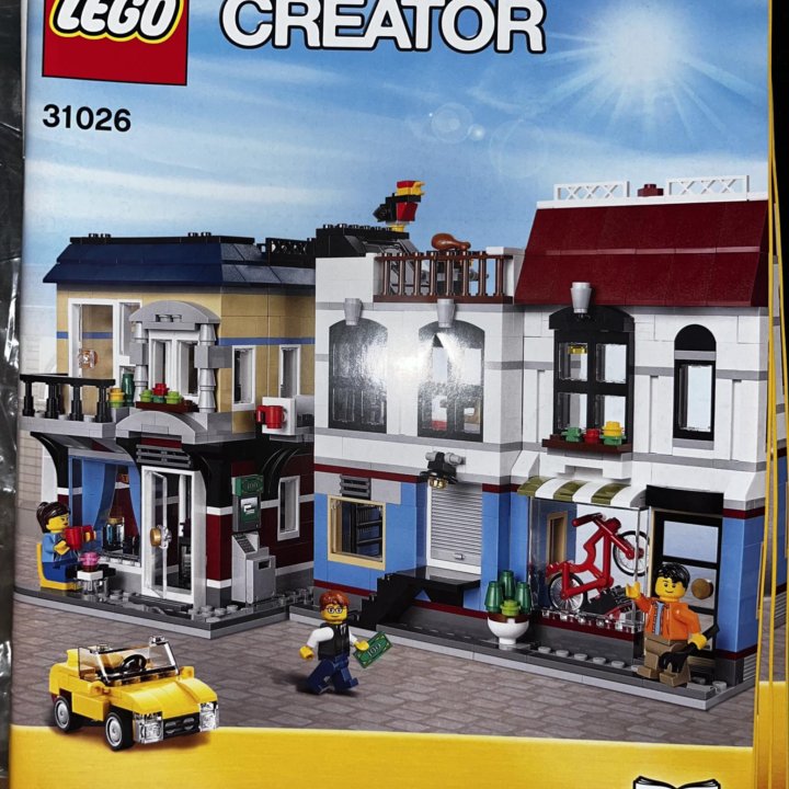 Lego creator 31026 Веломагазин и кафе