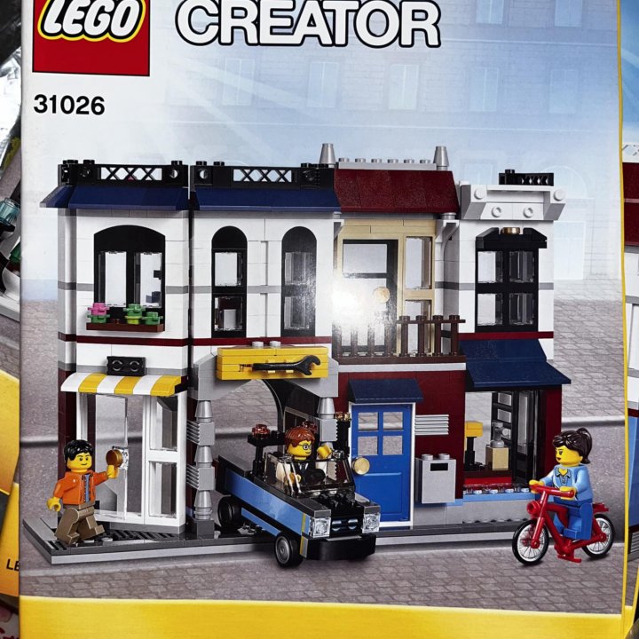 Lego creator 31026 Веломагазин и кафе