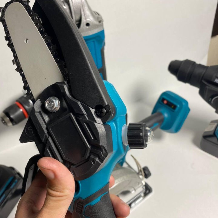 Набор аккумуляторных бесщеточных инструментов 6 в1