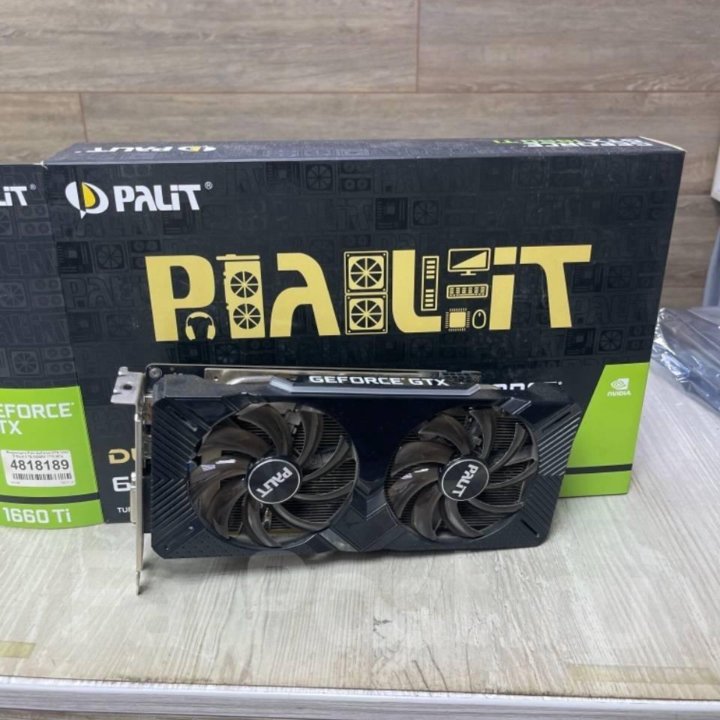 Palit GeForce GTX 1660 Ti Dual 6Gb