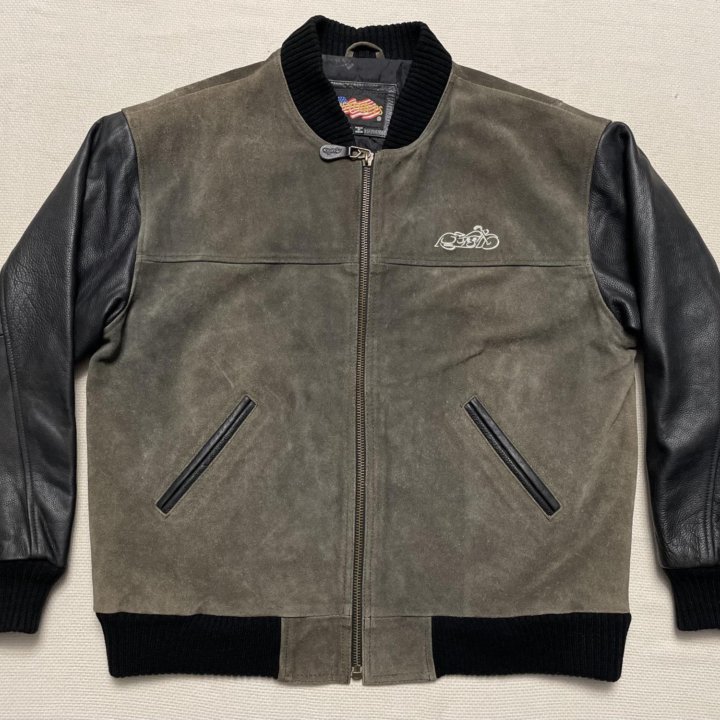 Easyriders Leather Bomber Jacket