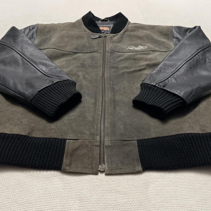 Easyriders Leather Bomber Jacket