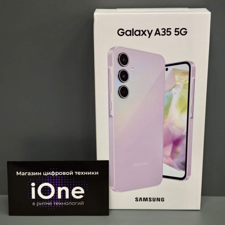 Samsung Galaxy A35 8/128Gb (Фиолетовый/Новый)