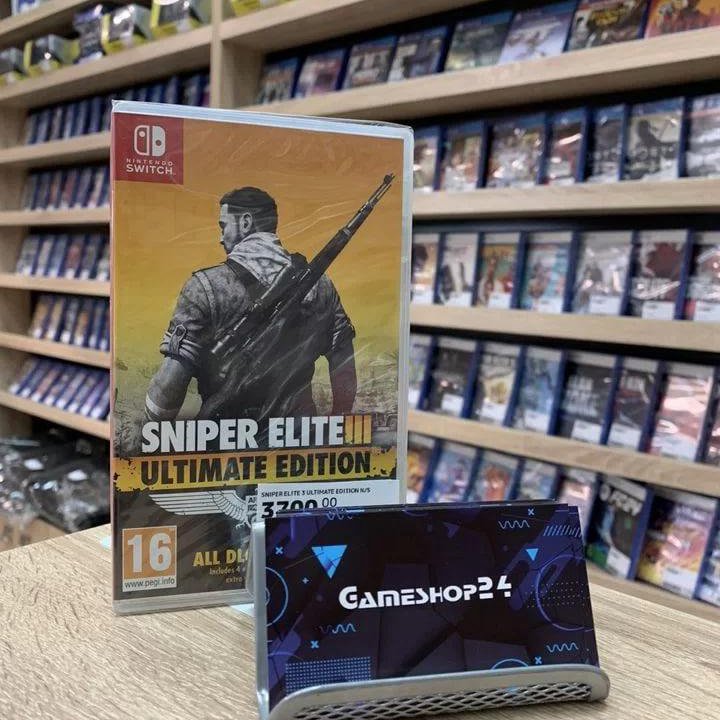 Новый/Sniper Elite 3 Ultimate Nintendo Switch