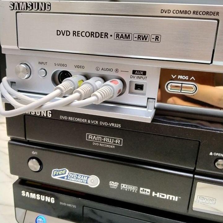 Комплект Рекордеров Samsung для оцифровки VHS