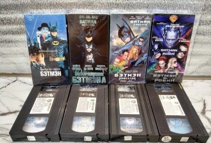 Видеокассеты VHS Бэтмэн