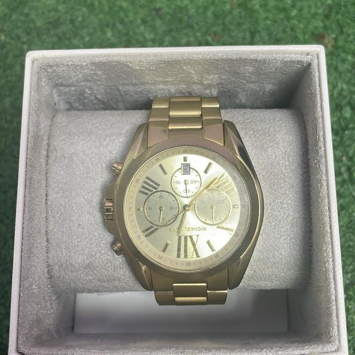 Часы Michael Kors Bradshaw Желтое золото MK5605