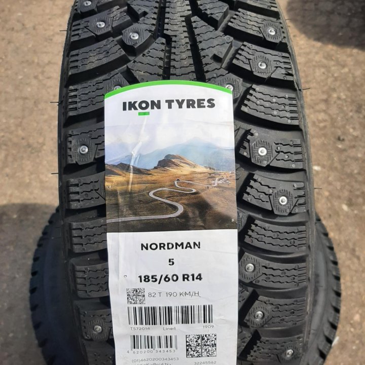 185/60 R14 82T Nokian Tyres Nordman 5