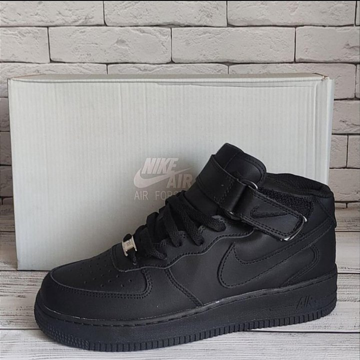 КРОССОВКИ ЖЕНСКИЕ ЗИМНИЕ НА МЕХУ NIKE AIR FORCE 1