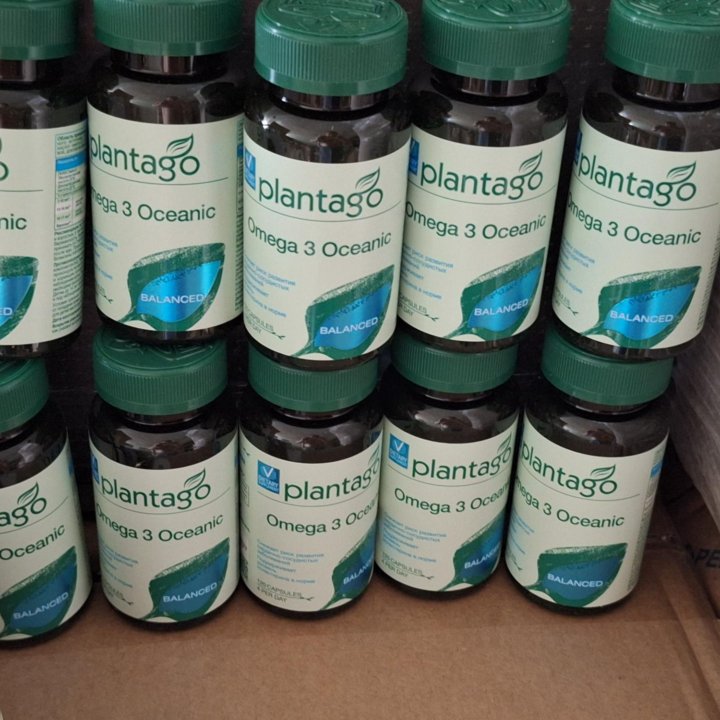 Omega 3 Oceanic Plantago, 120 капсул