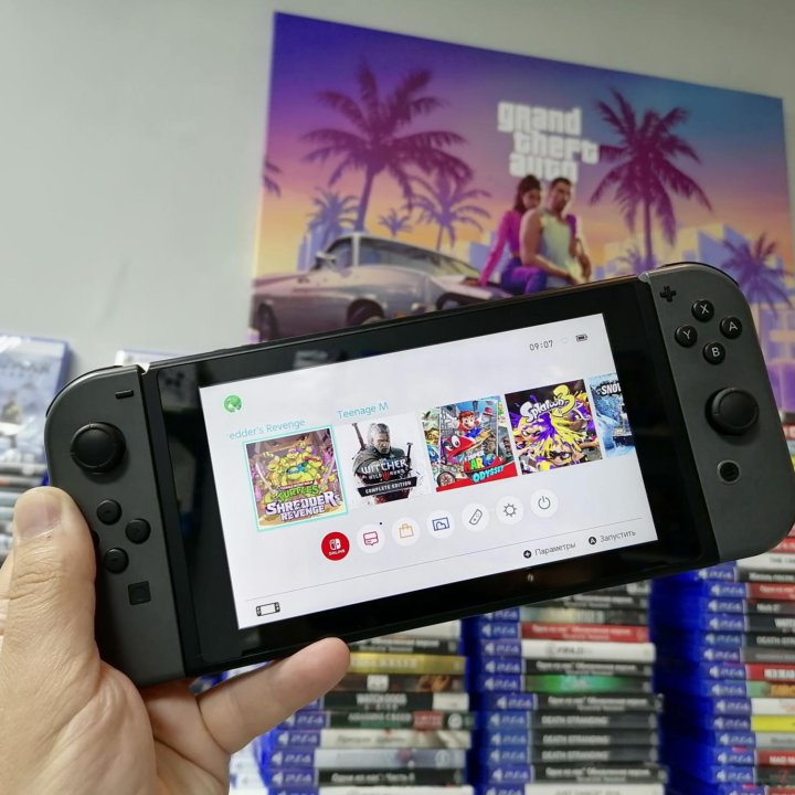 Nintendo Switch 2rev 288gb +999игр