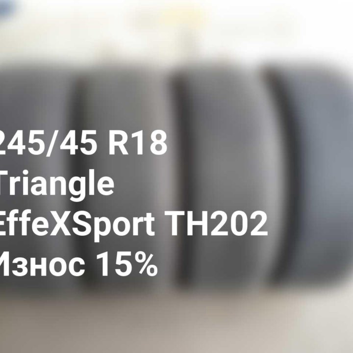 Шины 245 45 18 100Y Triangle EffeXSport TH202