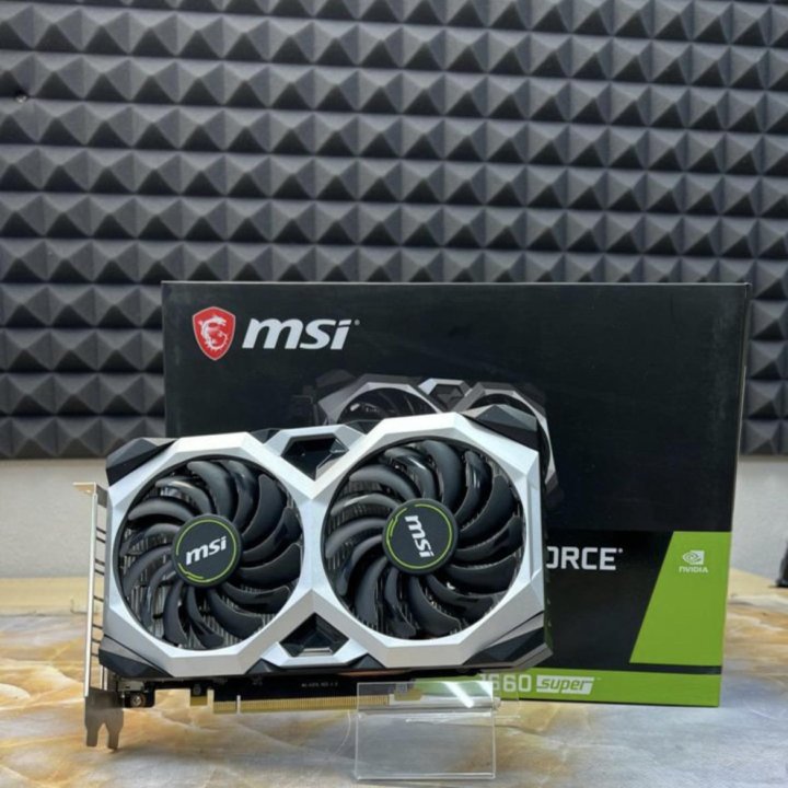 Б/У Видеокарта MSI gtx 1660s ventus XS 6gb