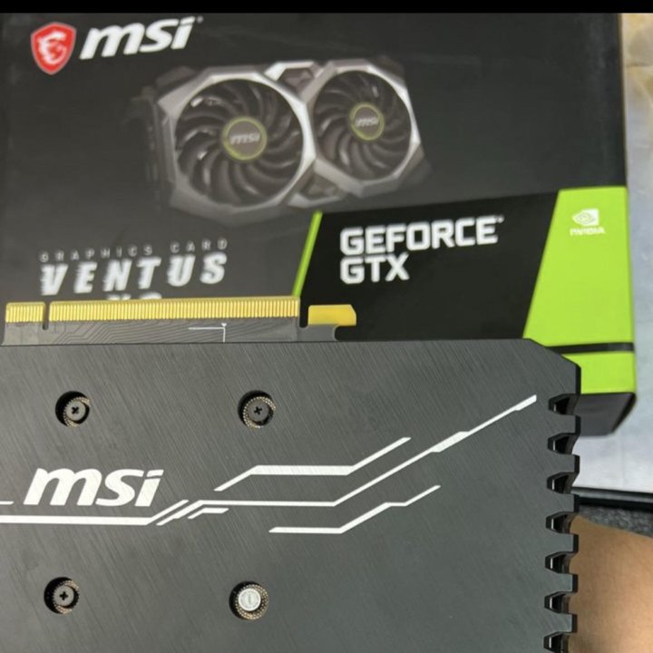 Б/У Видеокарта MSI gtx 1660s ventus XS 6gb