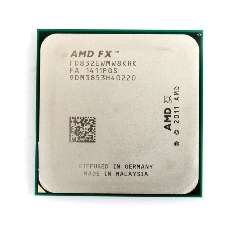 FX8320E 8 ядер 4GHZ, TDP 95W, AM3+