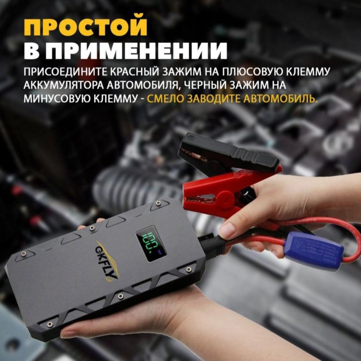 Пусковое устройство Jump Starter 2000A