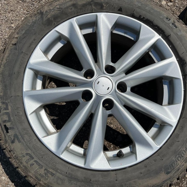 Оригинальные Литые Диски R17 Nissan 5x114.3 D66.1