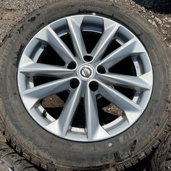 Оригинальные Литые Диски R17 Nissan 5x114.3 D66.1