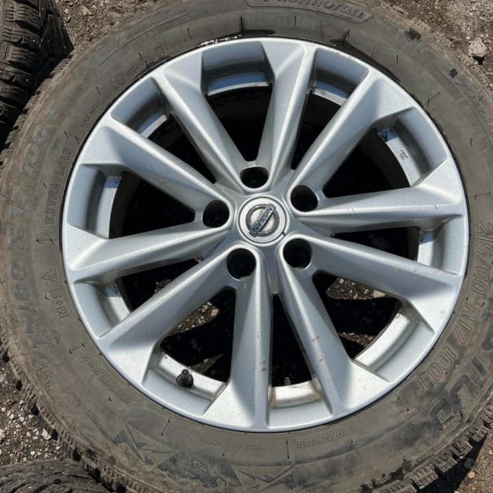 Оригинальные Литые Диски R17 Nissan 5x114.3 D66.1