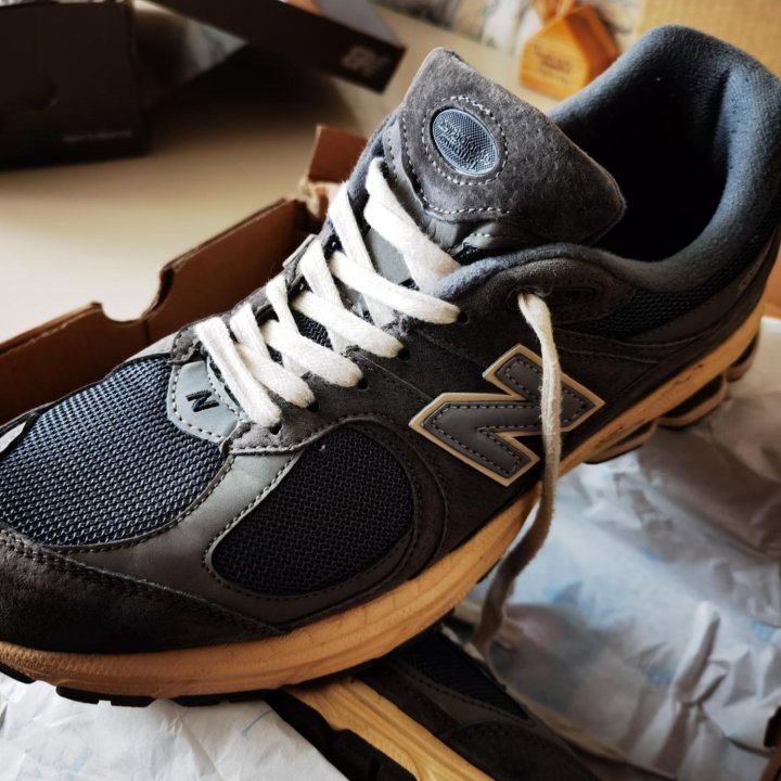 Кроссовки new balance NB 2002r серые