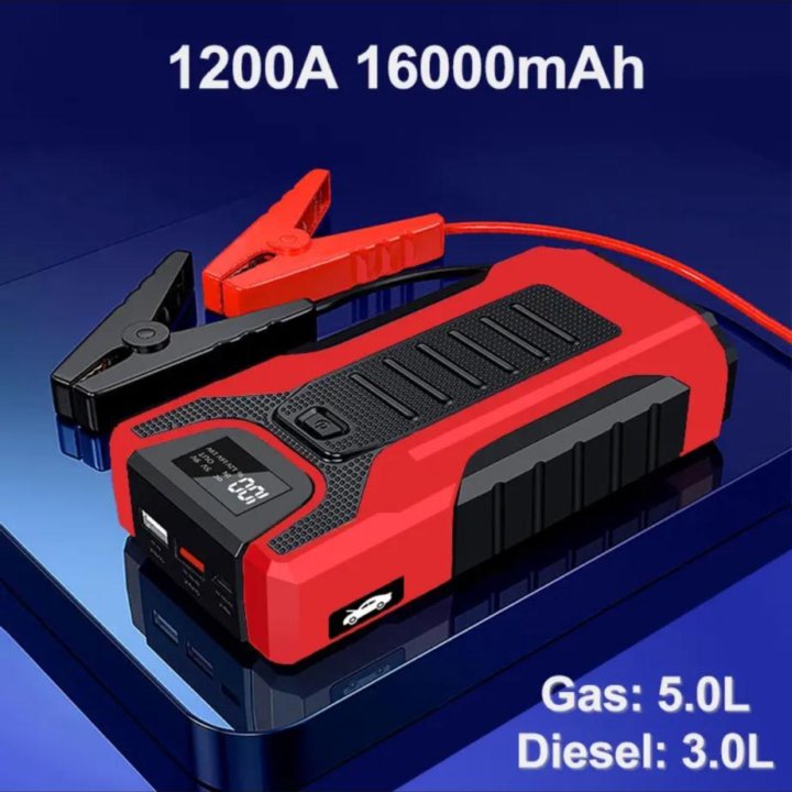 Пусковое устройство Jump Starter 1200A