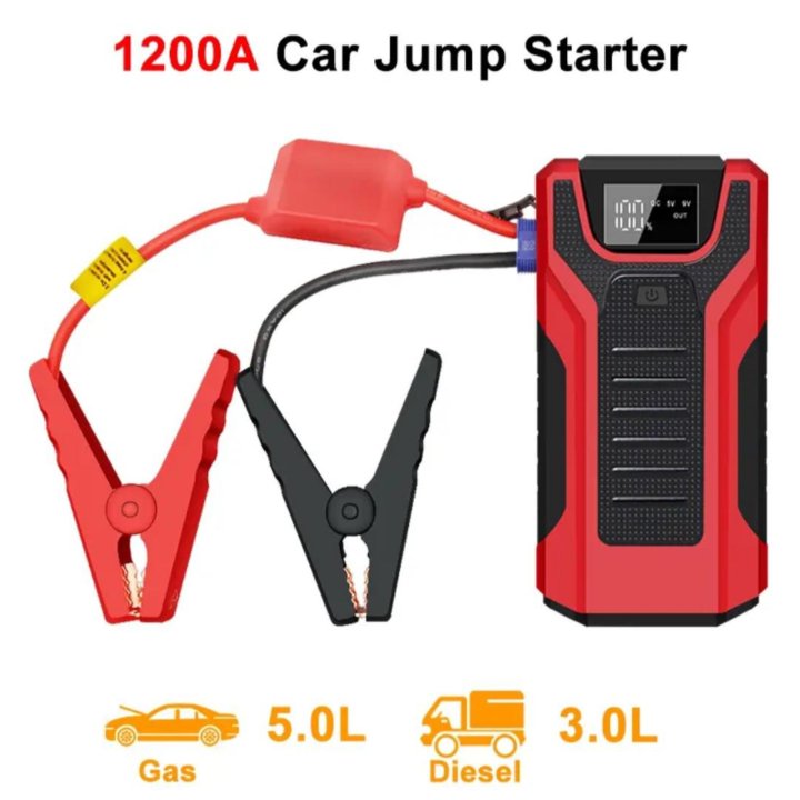 Пусковое устройство Jump Starter 1200A