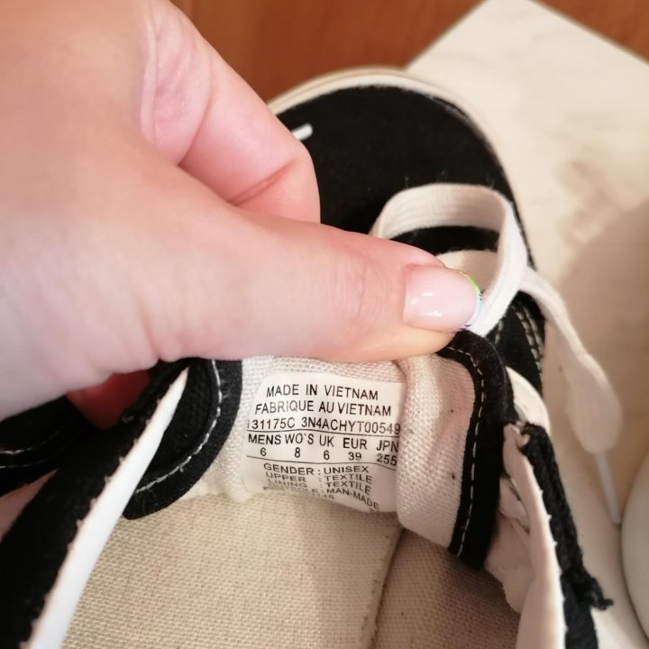 Кеды подростковые Vans, размер 38