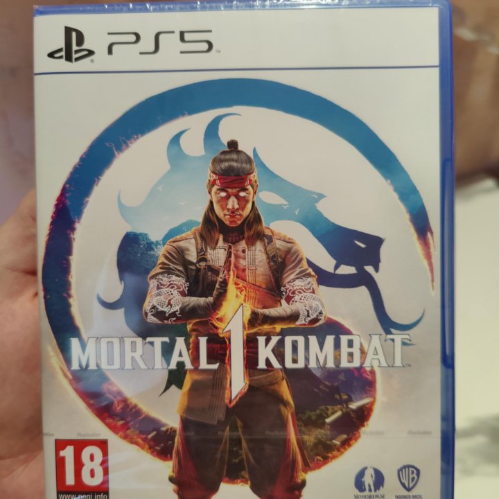 Новый диск Mortal Kombat 1 на PS5