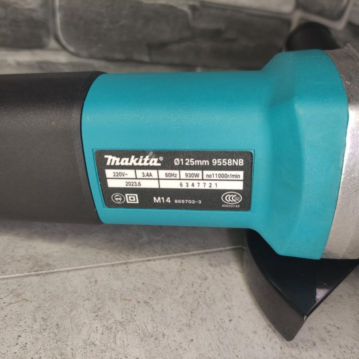 Болгарка УШМ Makita 9558NB с регулятором оборотов