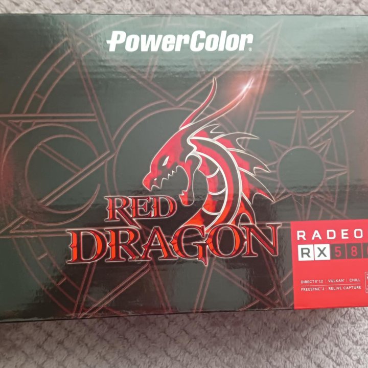 Radeon rx580 red dragon