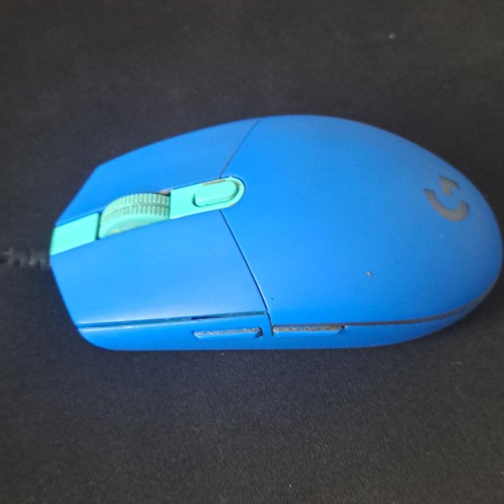 Игровая проводная мышка logitech