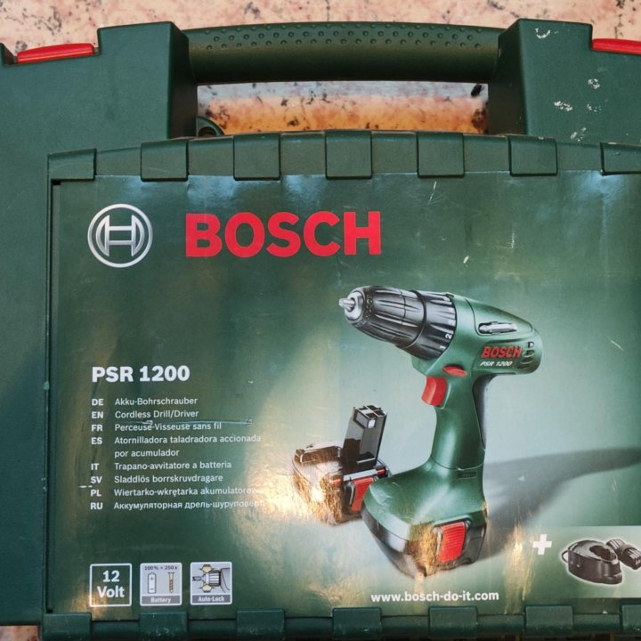 Шуруповёрт Bosch PSR 1200