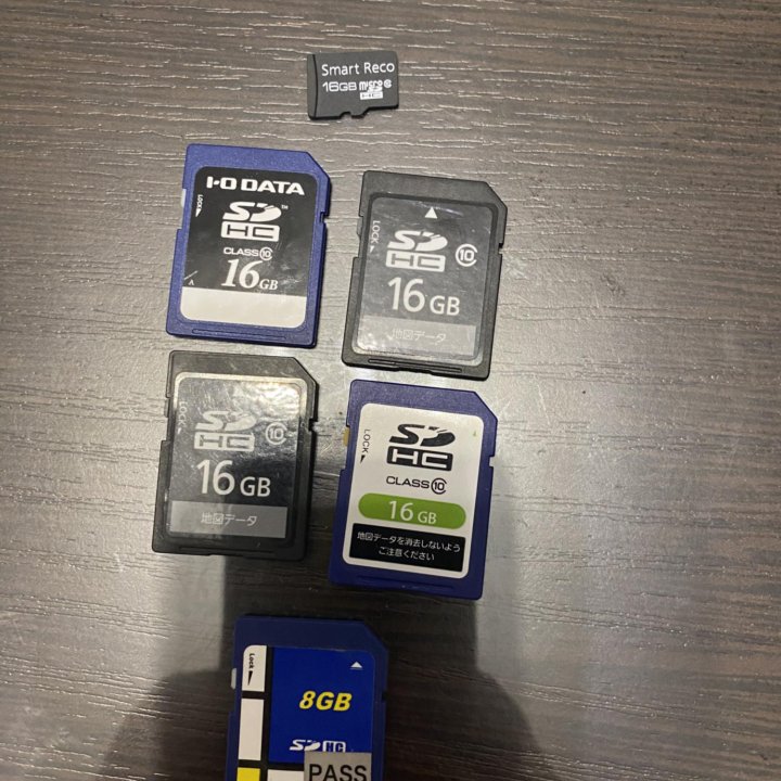 Флешки micro SD, SDHC