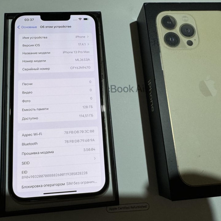 IPhone 13 Pro Max 128GB Gold