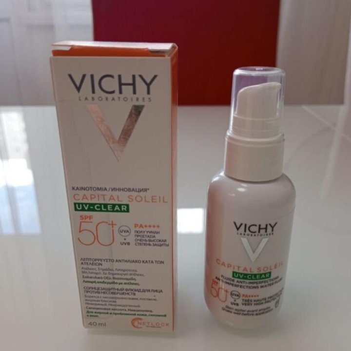 Солнцезащитный флюид спф50 vichy