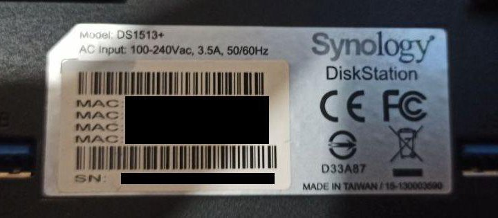 Synology DS1513+