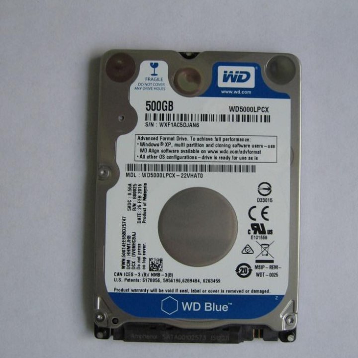 WD 500gb 2,5