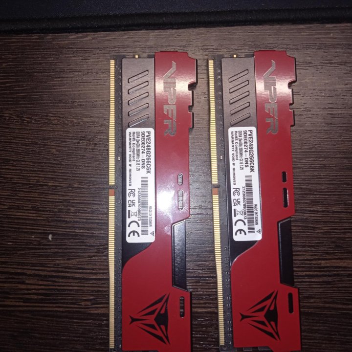 Оперативная память Patriot ddr4 8gb 4x2 2666мгц