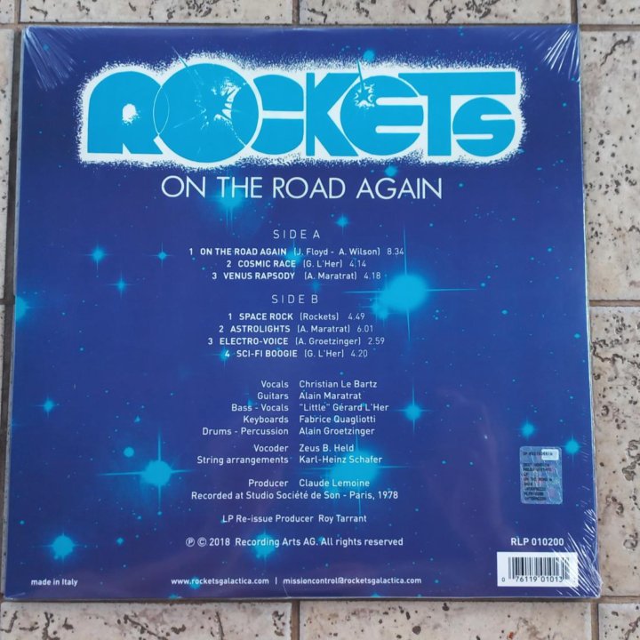 Rockets - On The Road Again LP