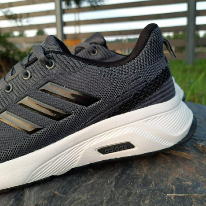 Кроссовки Adidas размеры 39-45 артикул 925 серый