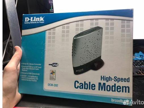 Кабельный модем D-Link DCM-202