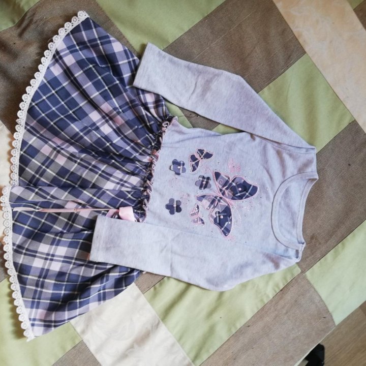 Вещи пакетом для девочки 86-104р.