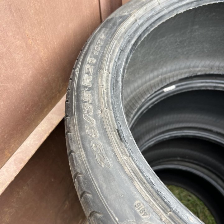 295 35 21 Pirelli P Zero N1 лето комплект