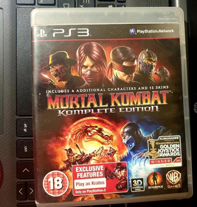 PS3) Mortal kombat komplete edition ps3